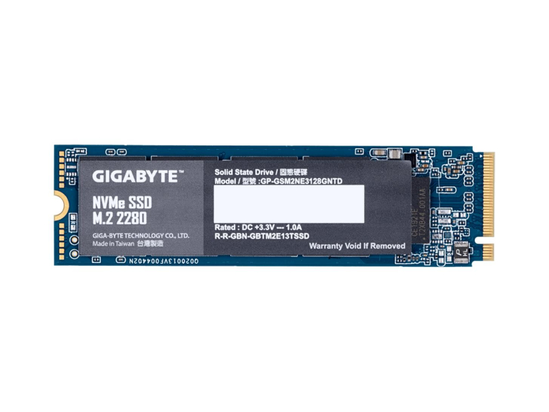 Gigabyte 256GB M.2 PCIe NVMe