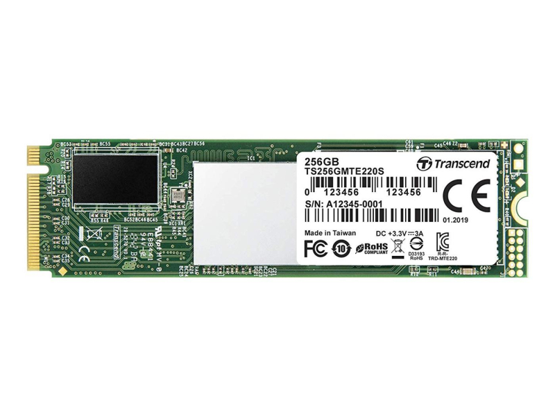 Transcend 256GB M.2 PCIe NVMe 220S