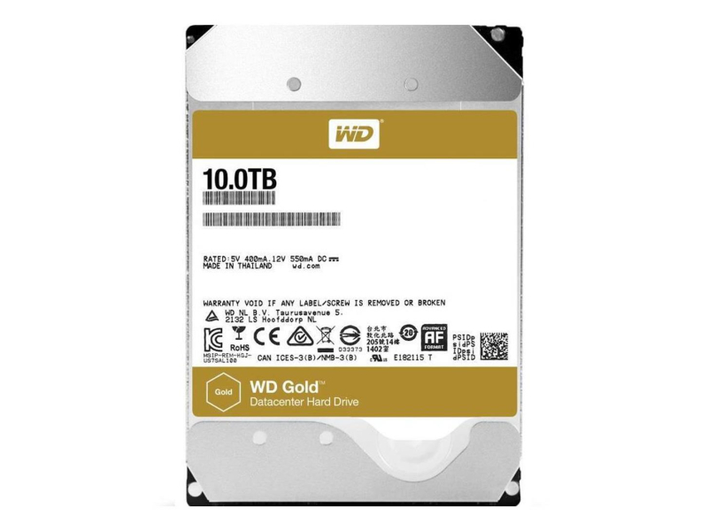 WD GOLD 10TB 7200obr. 256MB
