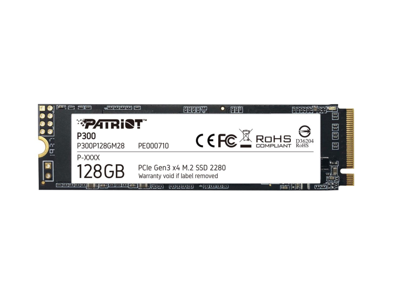 Patriot 128GB M.2 PCIe NVMe P300