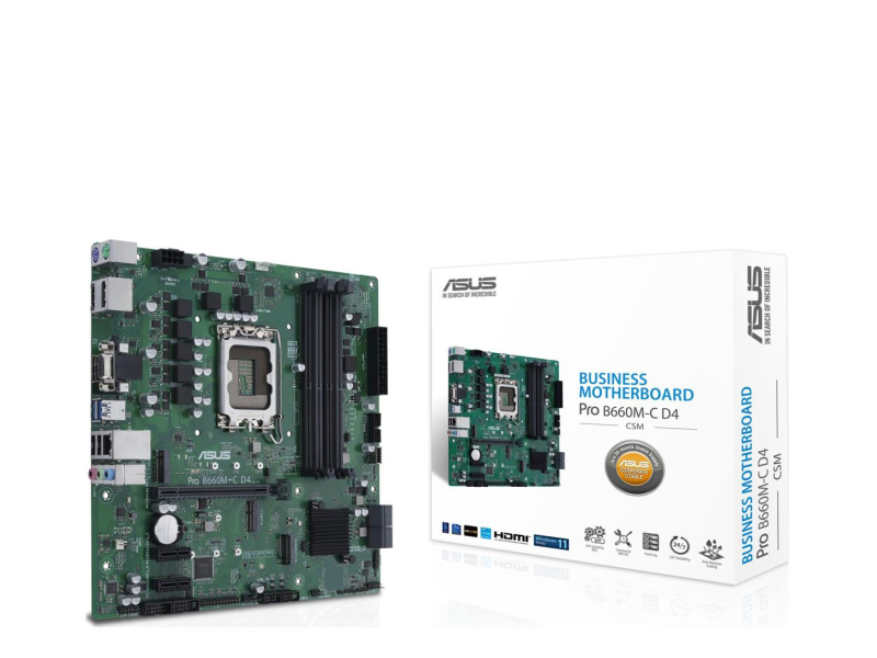 ASUS PRO B660M-C CSM DDR4