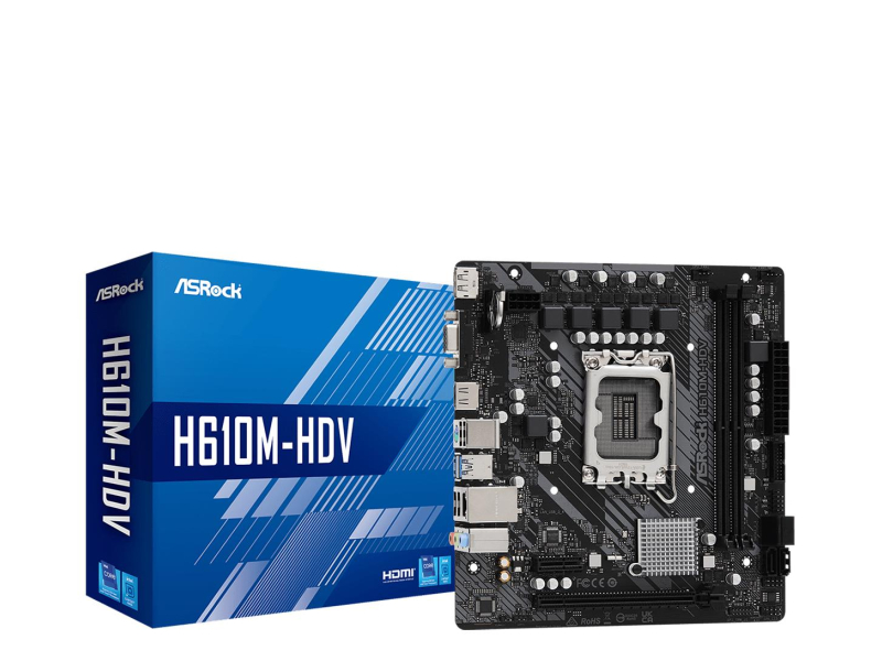 ASRock H610M-HDV DDR4