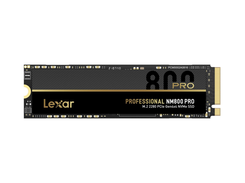 Lexar 512GB M.2 PCIe Gen4 NVMe NM800 Pro