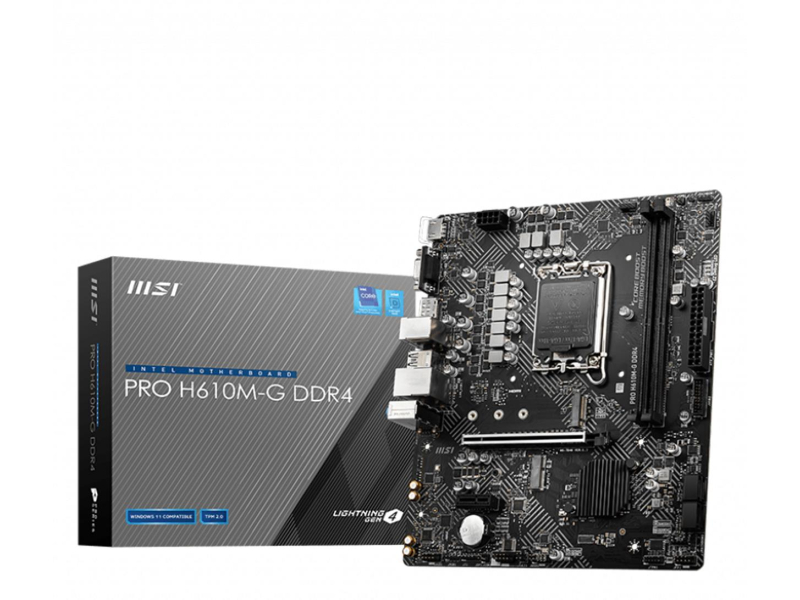 MSI PRO H610M-G DDR4