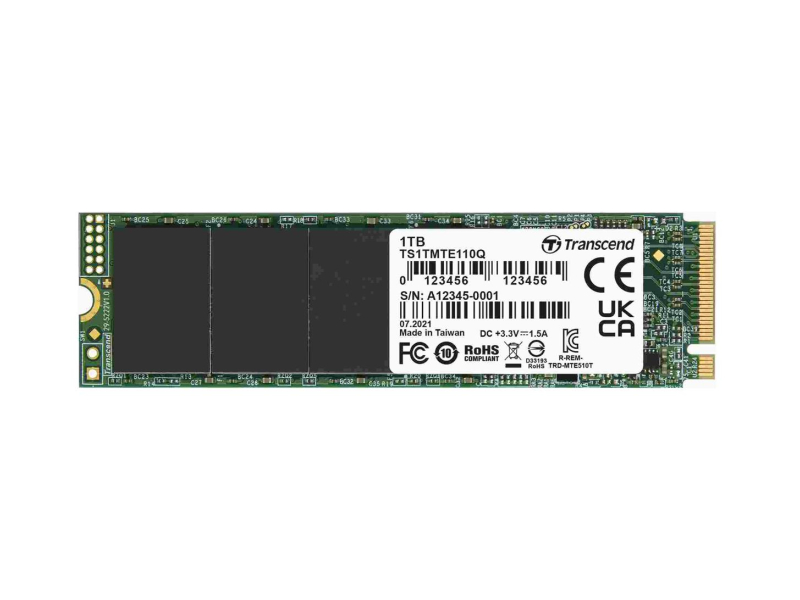 Transcend 1TB M.2 PCIe NVMe 110Q