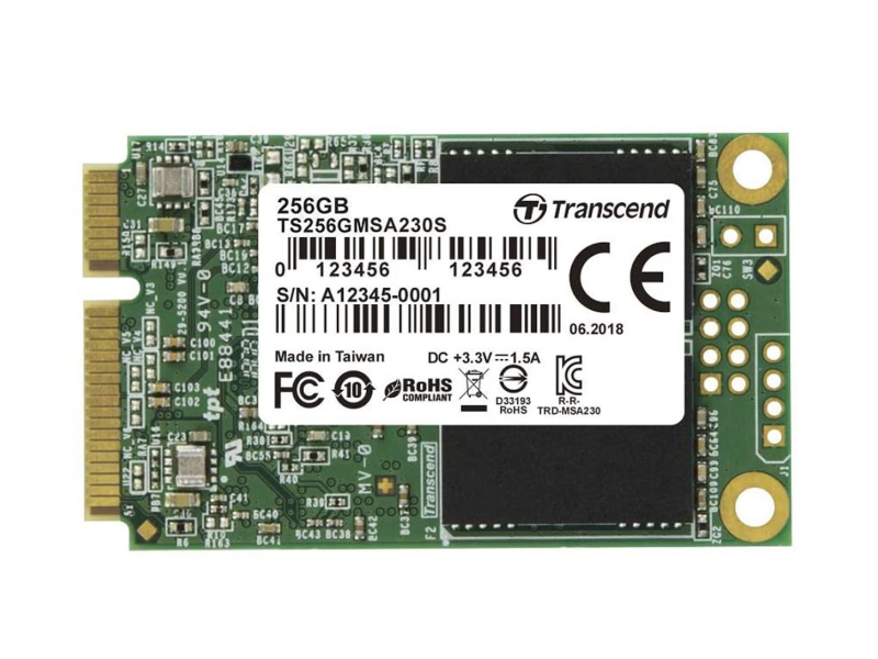 Transcend 64GB mSATA SSD 230S