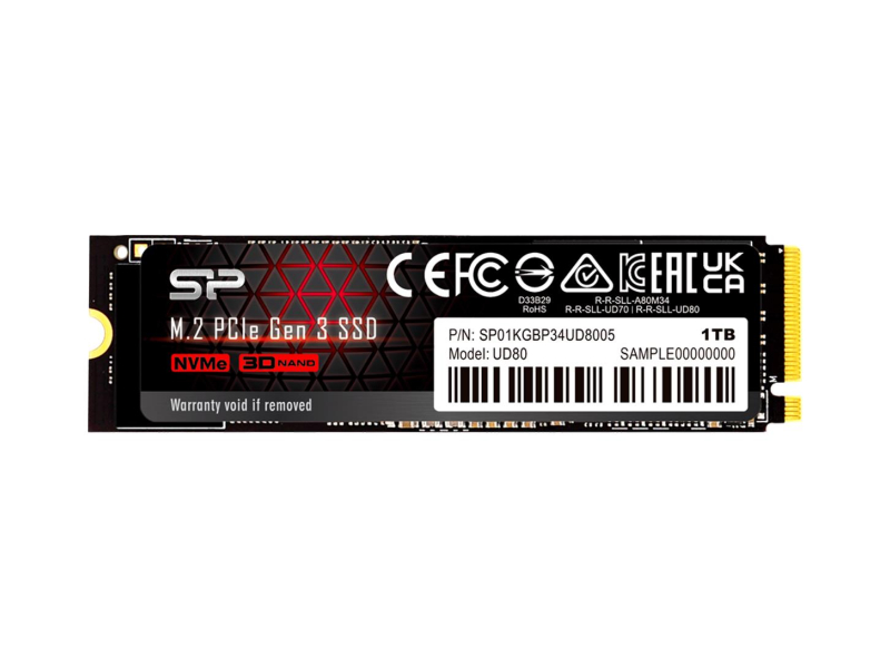 Silicon Power 1TB M.2 PCIe NVMe UD80