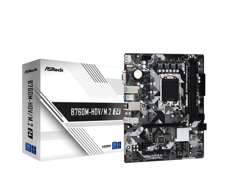 ASRock B760M-HDV/M.2 DDR4