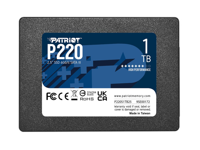 Patriot 1TB 2,5" SATA SSD P220