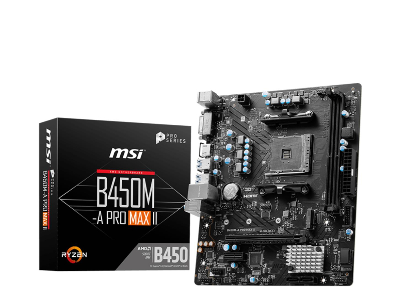 MSI B450M-A PRO MAX II
