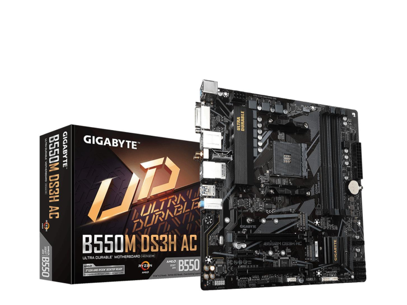 Gigabyte B550M DS3H AC