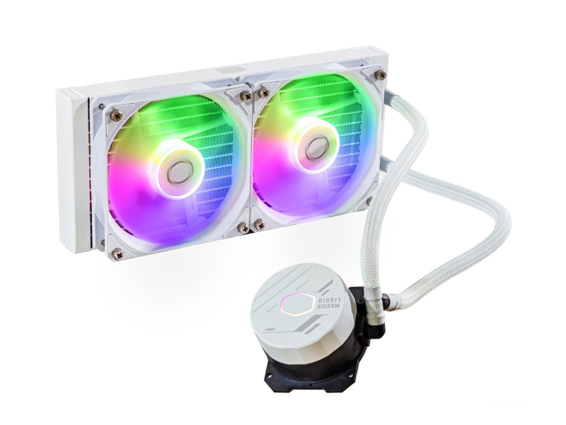 Cooler Master Masterliquid 240L Core ARGB White 2x120mm