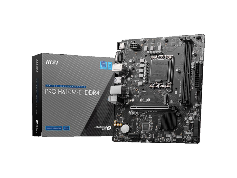 MSI PRO H610M-E DDR4
