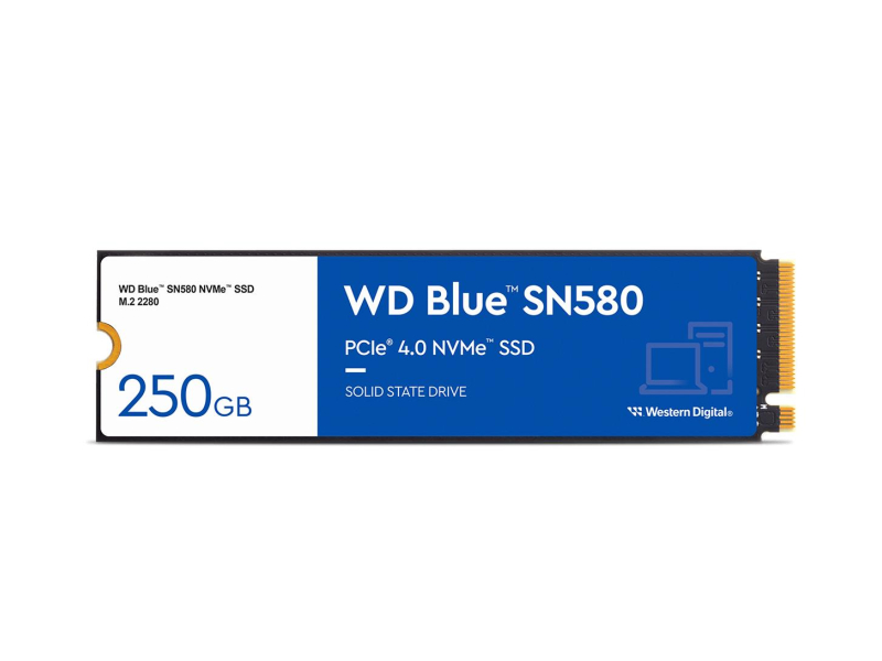 Sandisk 250GB M.2 PCIe Gen4 NVMe Blue SN580