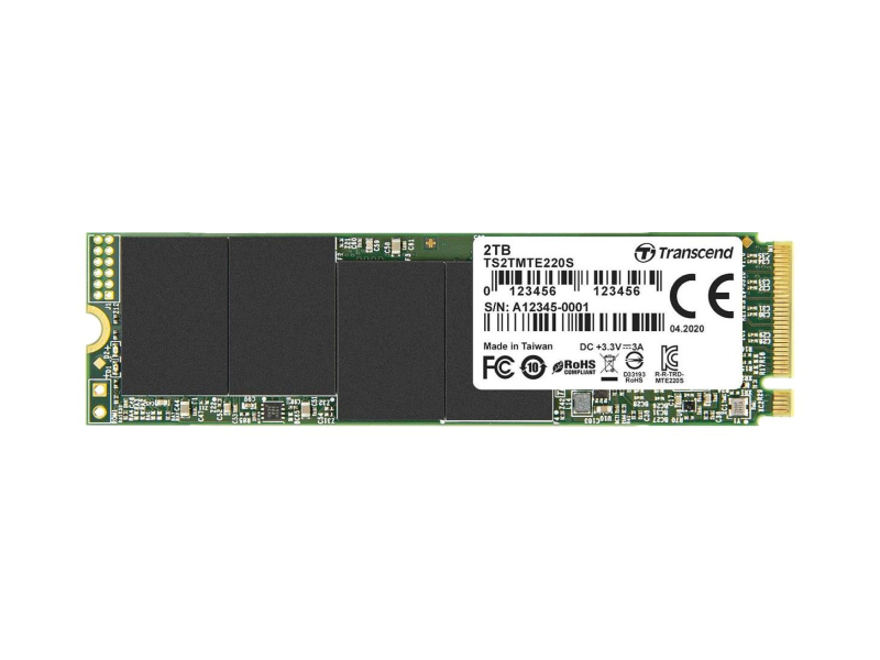Transcend 2TB M.2 PCIe NVMe 220S