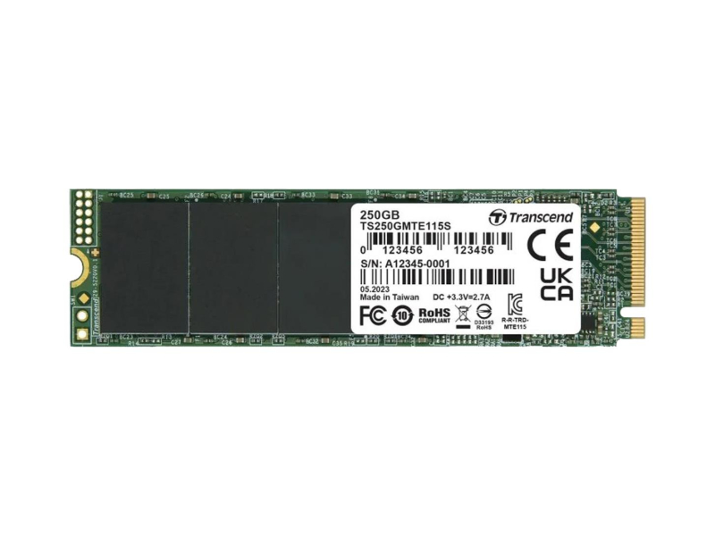 Transcend 250GB M.2 PCIe NVMe 115S