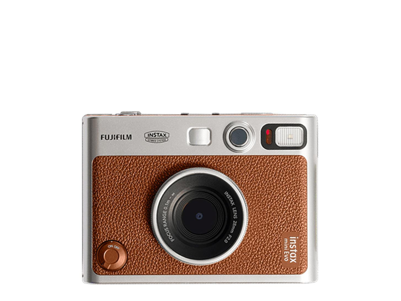 Fujifilm Instax Mini Evo brązowy + wkłady (20 zdjęć)
