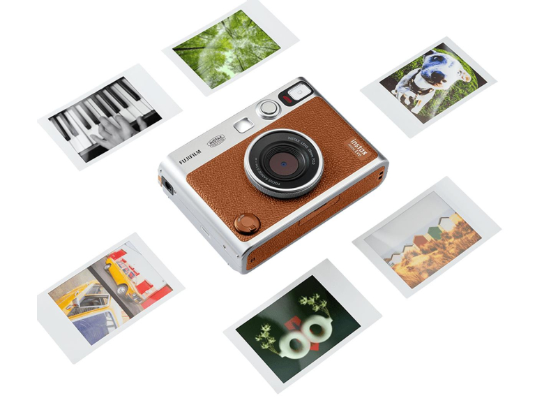 Fujifilm Instax Mini Evo brązowy + wkłady (20 zdjęć)