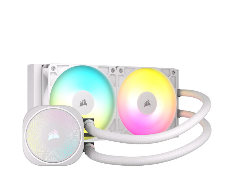 Corsair NAUTILUS 240 RS ARGB White 2x120mm