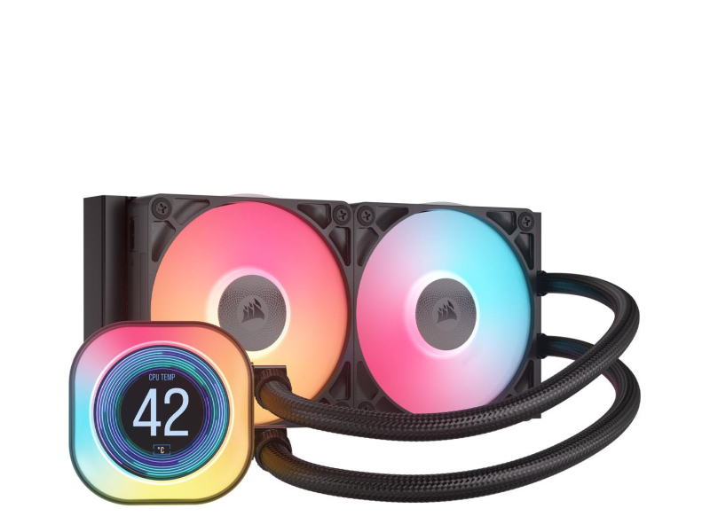 Corsair iCUE LINK TITAN 240 RX LCD 2x120mm