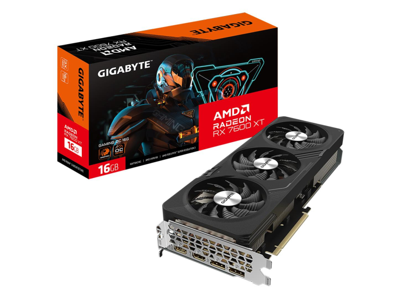 Gigabyte Radeon RX 7600 XT Gaming OC 16 GB GDDR6