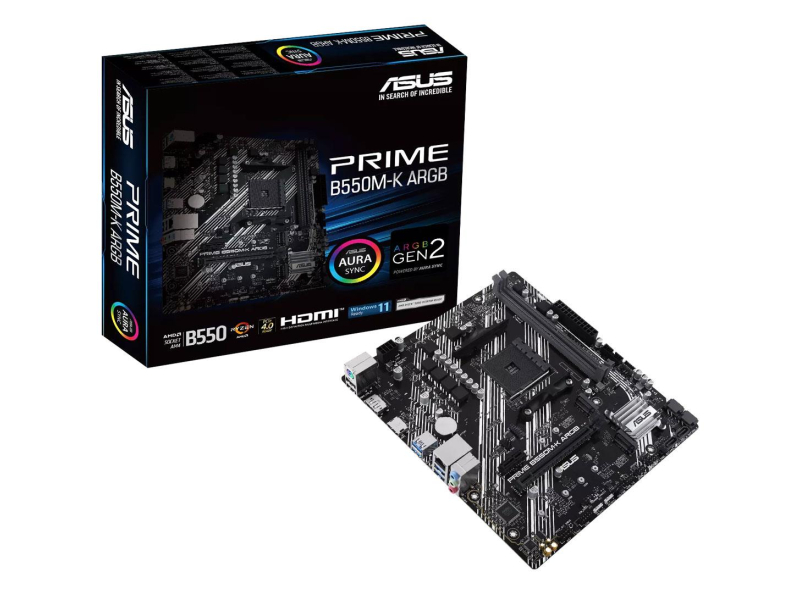 ASUS PRIME B550M-K ARGB