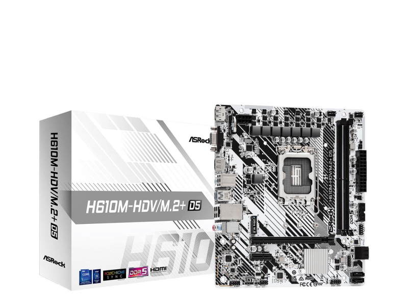ASRock H610M-HDV/M.2+ D5