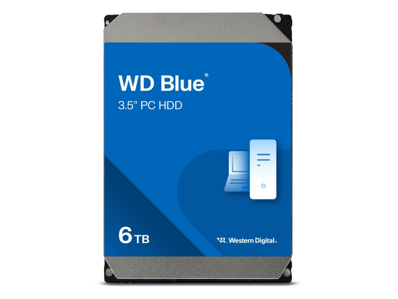 WD BLUE 6TB 5400obr. 256MB