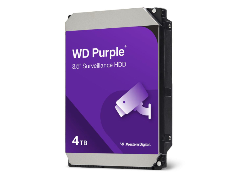 WD PURPLE 4TB 5400obr. 128MB