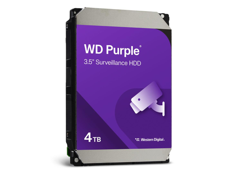 WD PURPLE 4TB 5400obr. 128MB