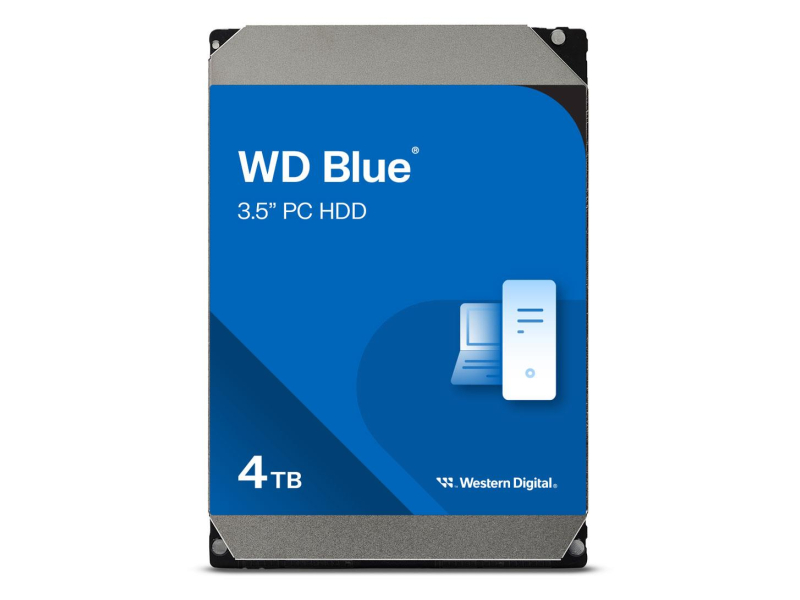 WD BLUE 4TB 5400obr. 256MB
