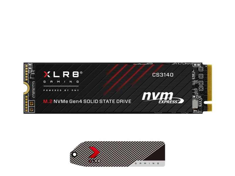 PNY 1TB M.2 PCIe Gen4 NVMe XLR8 CS3140 Gaming Kit