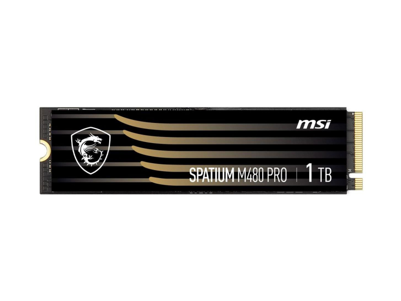MSI 1TB M.2 PCIe Gen4 NVMe Spatium M480 Pro