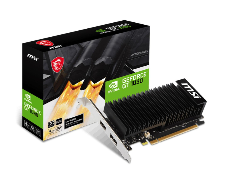 MSI GeForce GT 1030 4GHD4 LP OC 4GB DDR4
