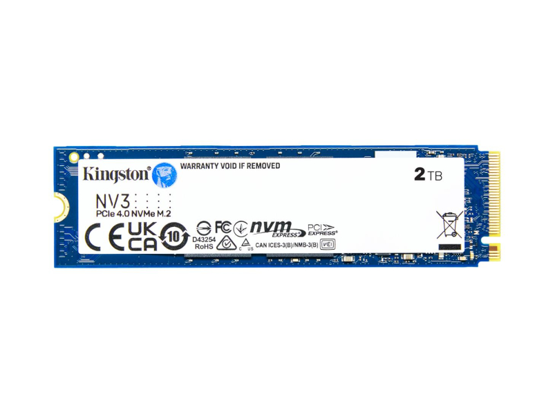 Kingston 2TB M.2 PCIe Gen4 NVMe NV3