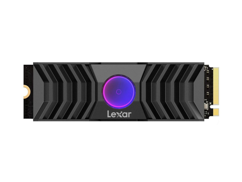 Lexar 1TB M.2 PCIe Gen5 NVMe NM1090 Heatsink