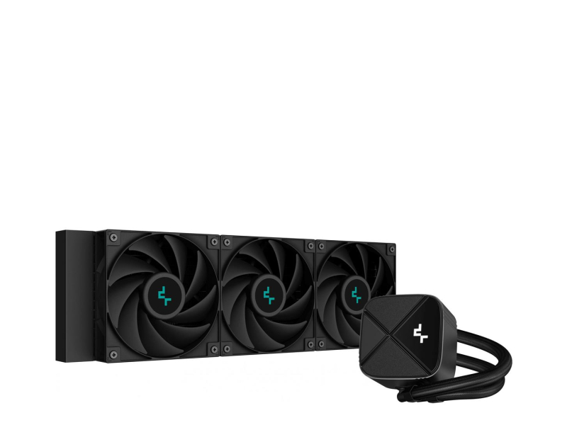 Deepcool LS720S Zero Dark 3x120mm