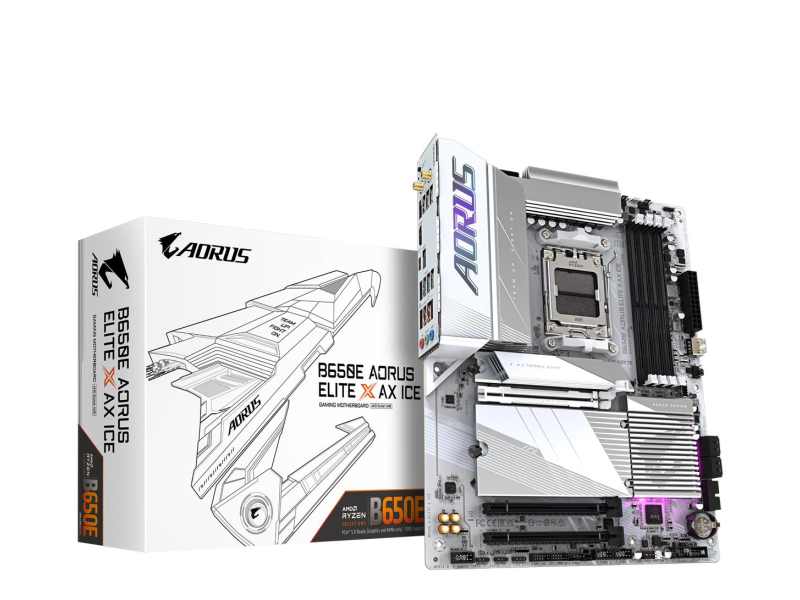 Gigabyte B650E AORUS ELITE X AX ICE