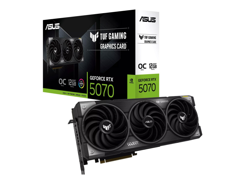 ASUS GeForce RTX 5070 TUF Gaming OC 12GB GDDR7 DLSS5