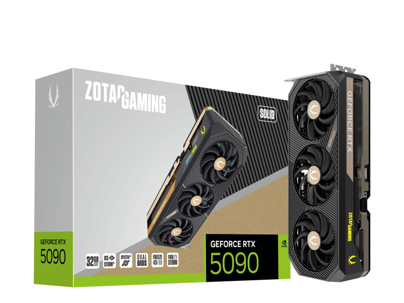 Zotac GeForce RTX 5090 Solid 32GB GDDR7 DLSS5