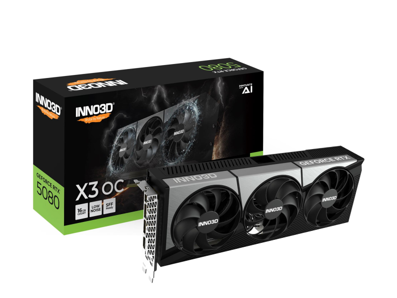 INNO3D GeForce RTX 5080 X3 OC 16GB GDDR7 DLSS5