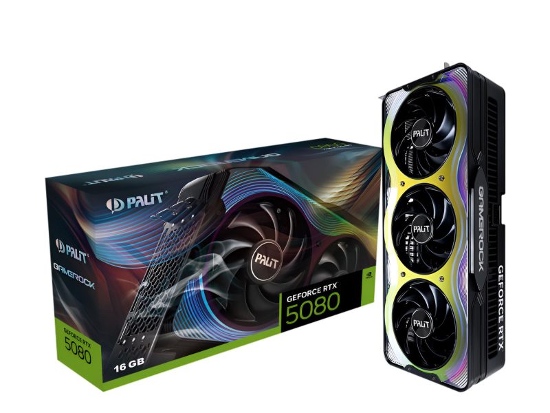Palit GeForce RTX 5080 GameRock 16GB GDDR7 DLSS5