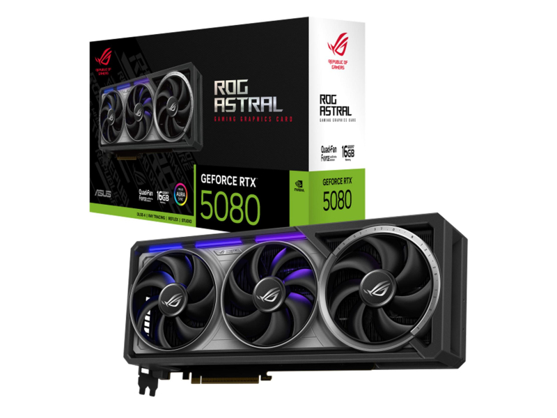 ASUS GeForce RTX 5080 ROG Astral 16GB GDDR7 DLSS5