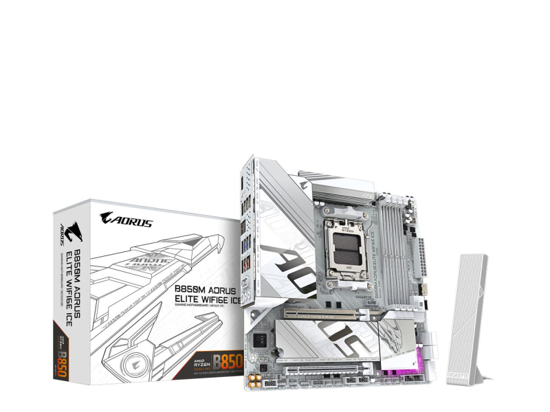 Gigabyte B850M A ELT WF6E ICE