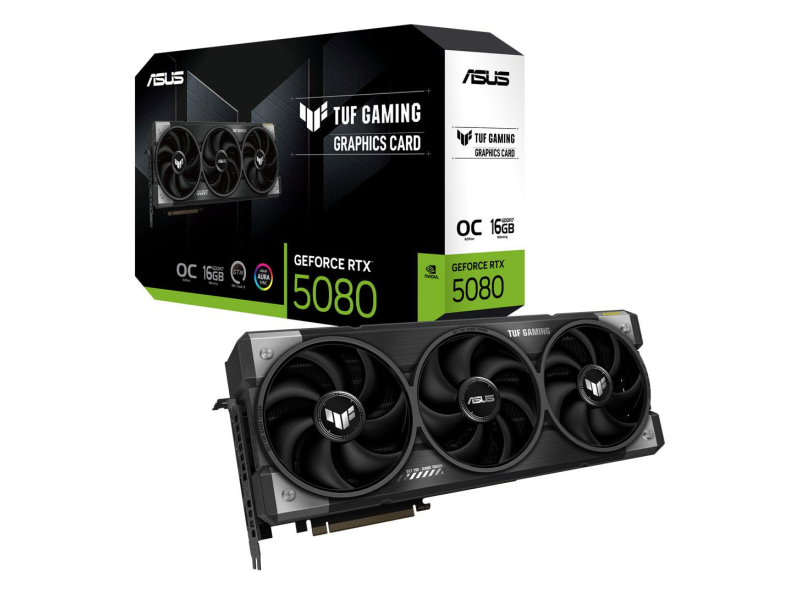 ASUS GeForce RTX 5080 TUF Gaming OC 16GB GDDR7 DLSS5