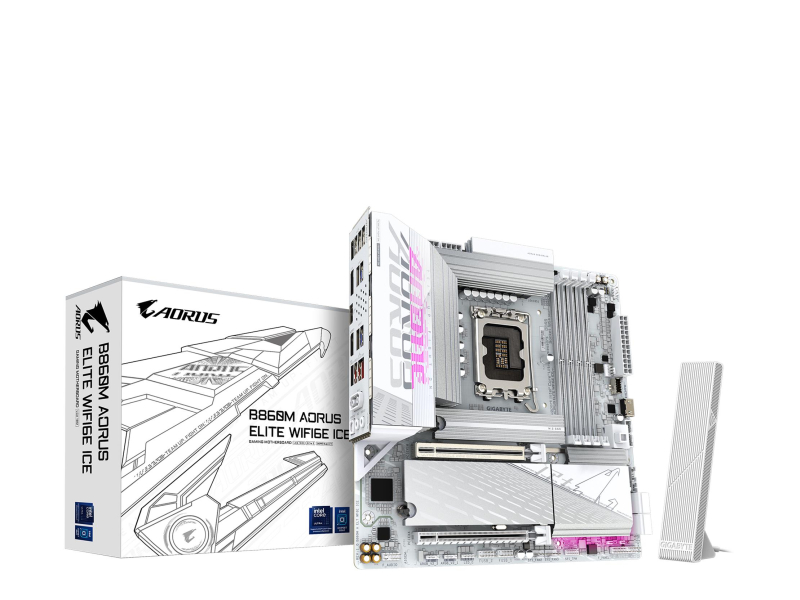 Gigabyte B860M A ELT WF6E ICE