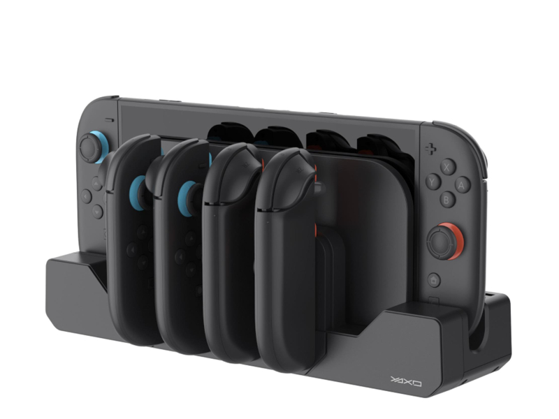 YAXO Joy-Con POWER SHOCK do NS2 Techno Black
