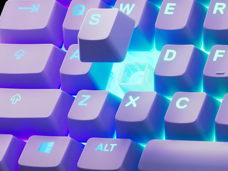 SteelSeries Apex 3 TKL Lavender Klawiatura Przewodowa Najlepsze 