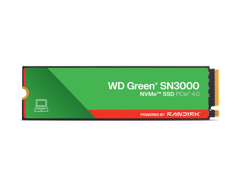 Sandisk 1TB M.2 PCIe Gen4 NVMe Green SN3000