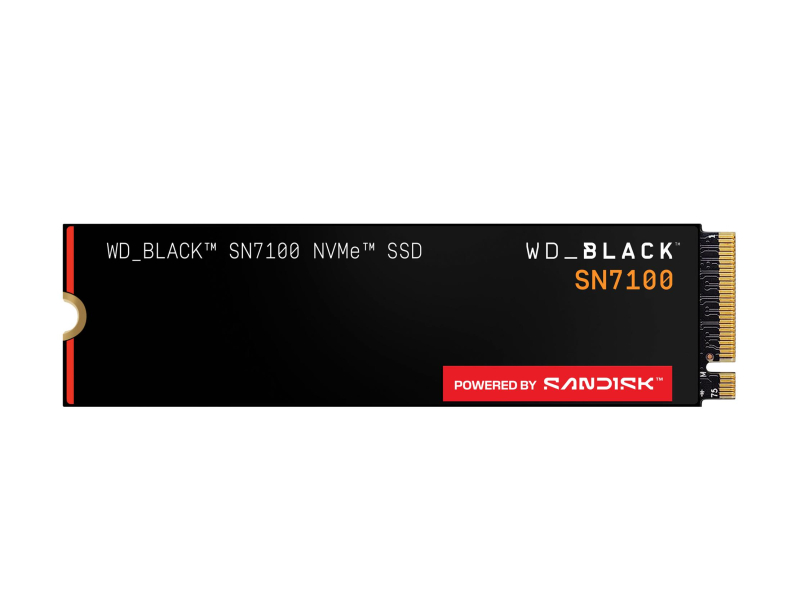 Sandisk 500GB M.2 PCIe Gen4 NVMe Black SN7100